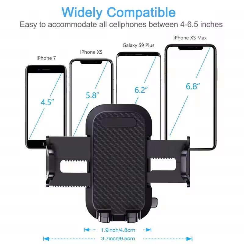 New Design Mobile Mount Dashboard Car Phone Holders Air Vent Stand Suction Cup Charging Cellphone