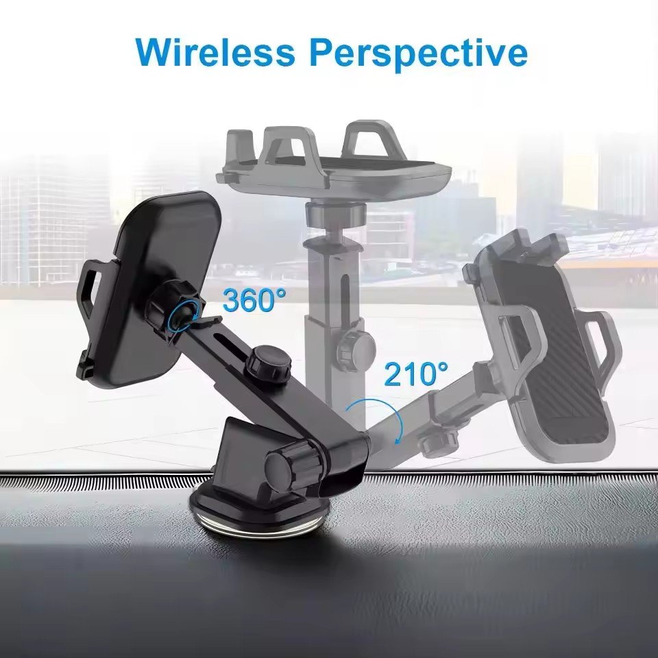 New Design Mobile Mount Dashboard Car Phone Holders Air Vent Stand Suction Cup Charging Cellphone