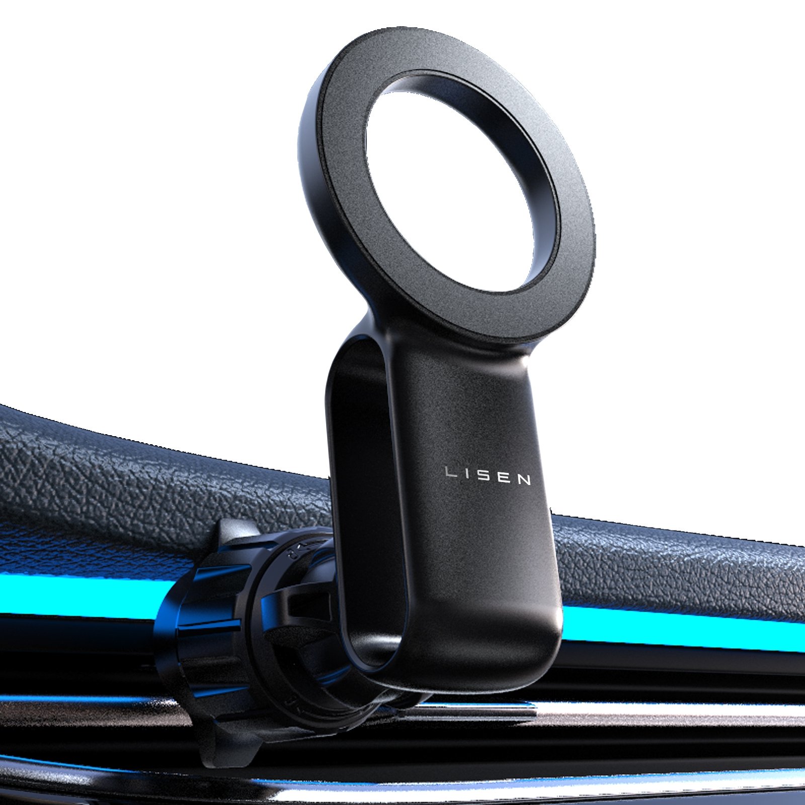 LISEN Hot Sale Car Accessories Magnetic Ring Anti Dropping Car Holder Mobile Phone Holder For Car