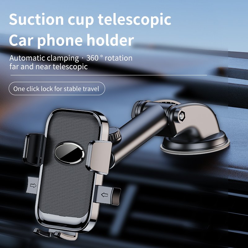 Multifunctional Car Phone Holder Self-Adhesive Air Outlet Hook Type Instrument Panel Suction Cup Car Mount Combination