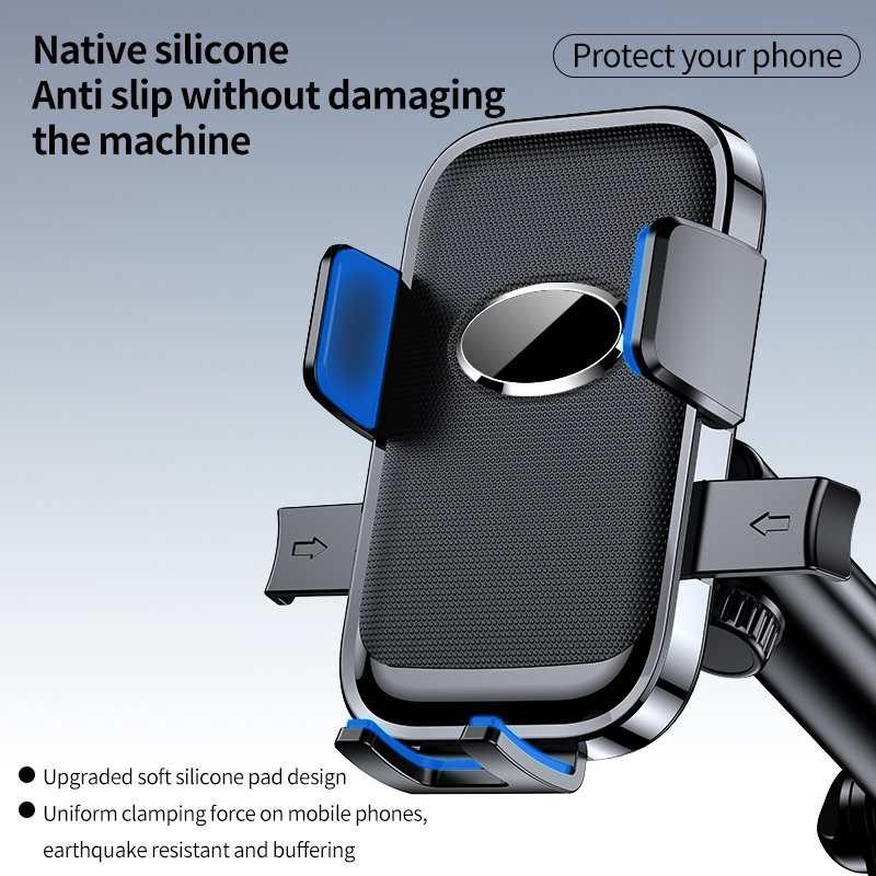 Multifunctional Car Phone Holder Self-Adhesive Air Outlet Hook Type Instrument Panel Suction Cup Car Mount Combination