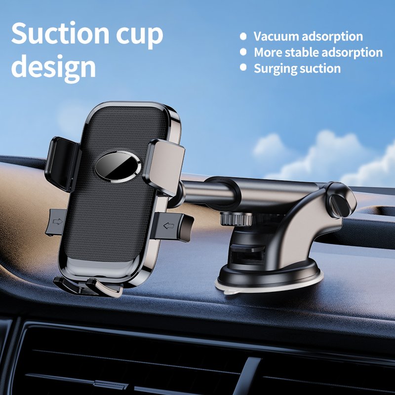 Multifunctional Car Phone Holder Self-Adhesive Air Outlet Hook Type Instrument Panel Suction Cup Car Mount Combination