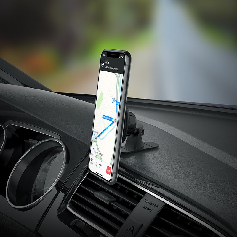 HOCO CA66 Sagittarius Series Center Console Magnetic Smartphone Car Holder