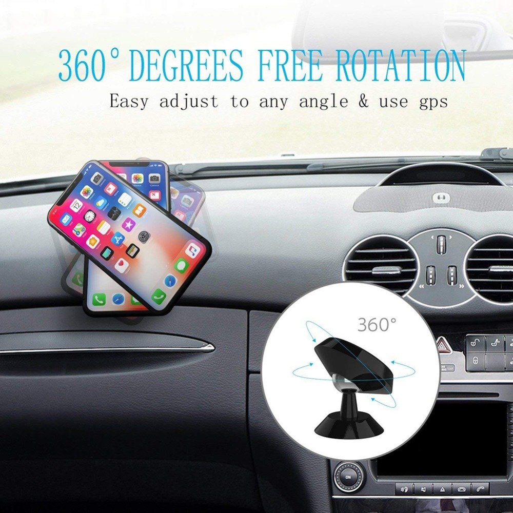 Universal Super Strong Mobile Car Mount Magnetic Phone Holder Magnet Dashboard Car Phone Holder