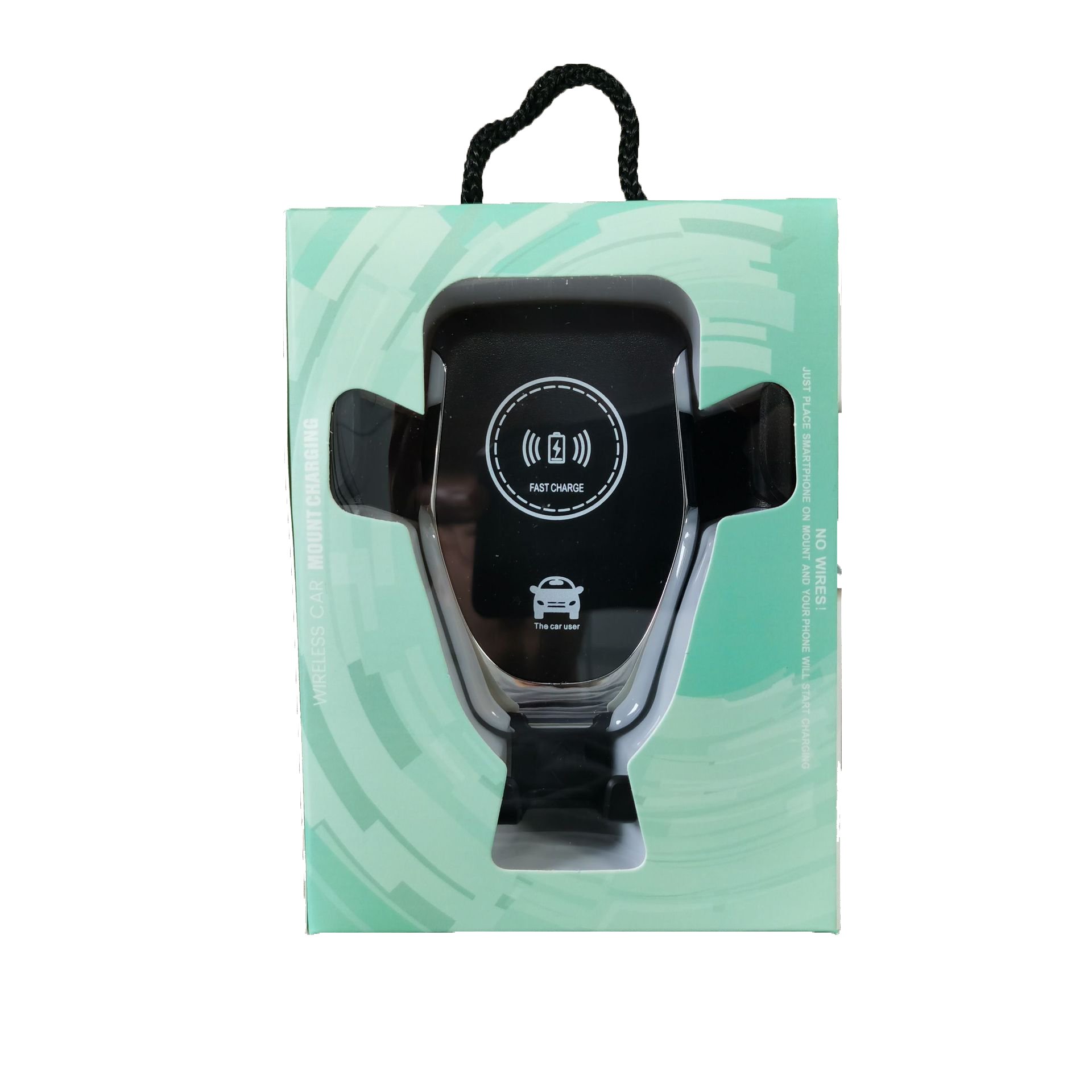 Car Wireless Charger Phone Holder for Apple and Android Universal
