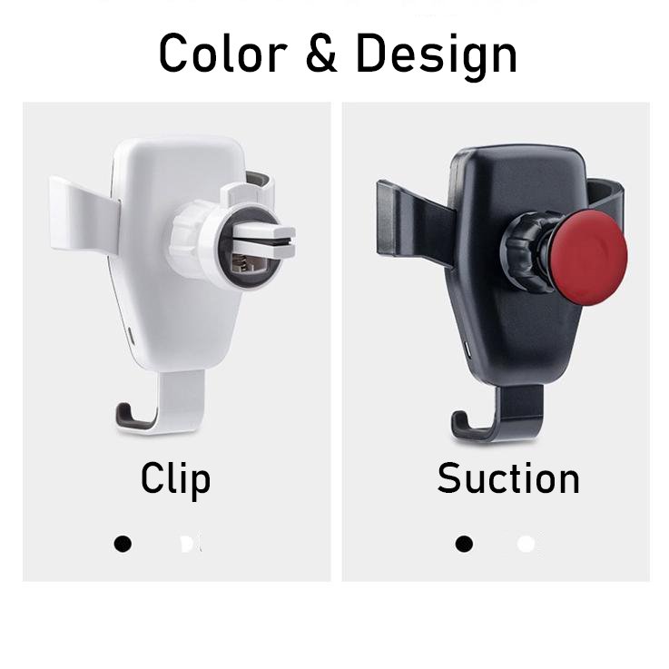 Car Wireless Charger Phone Holder for Apple and Android Universal