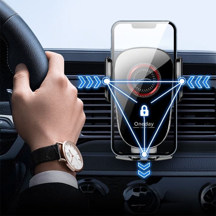 Cheap Factory Price Oneday OH15 Gravity car holder For outlet in car Rotatable Car Mount One Touch Air Vent Smartphone Gps