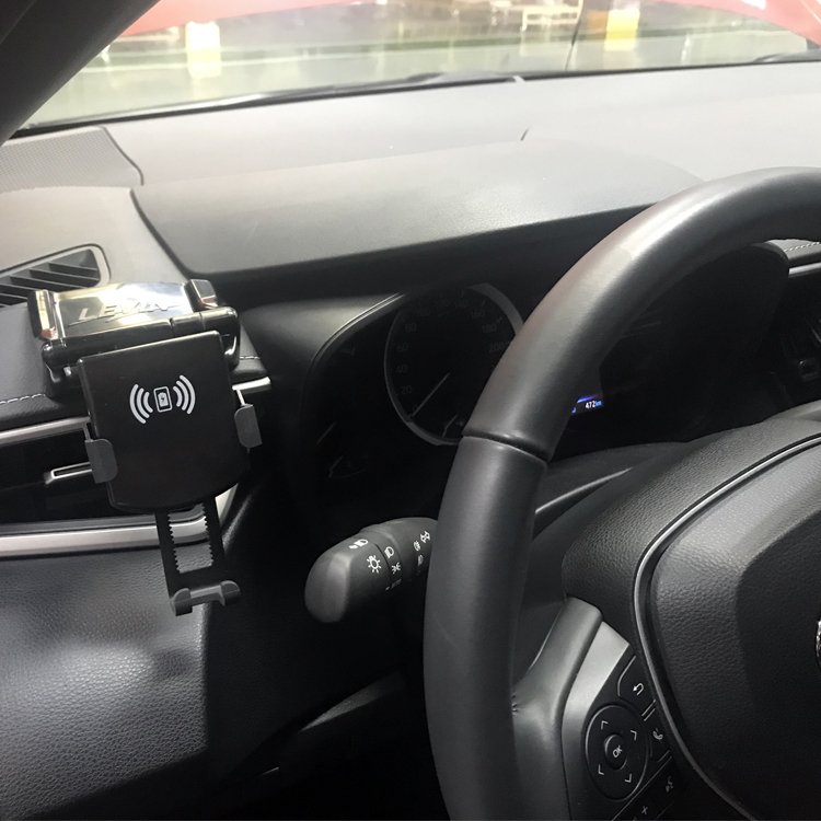 Automatic Car fast charging cell phone qi wireless charger holder