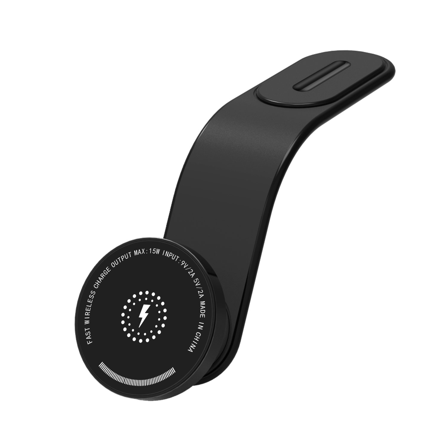 New arrival Dashboard Memory Mobile Phone Car Mount Aluminum Phone Holder Magnetic Wireless Charging Car Cradle Cell Phone Stand