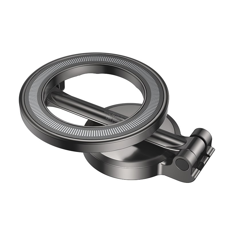 H51 Advantage Metal Ring Magnetic Car Phone Holder for Convenient Center Console Use
