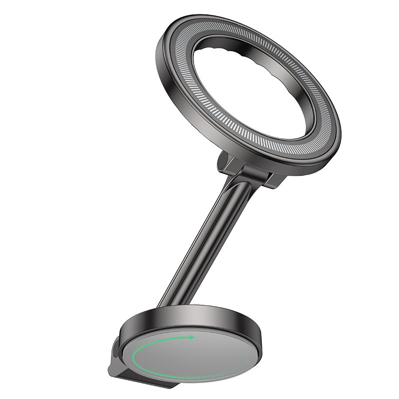H51 Advantage Metal Ring Magnetic Car Phone Holder for Convenient Center Console Use