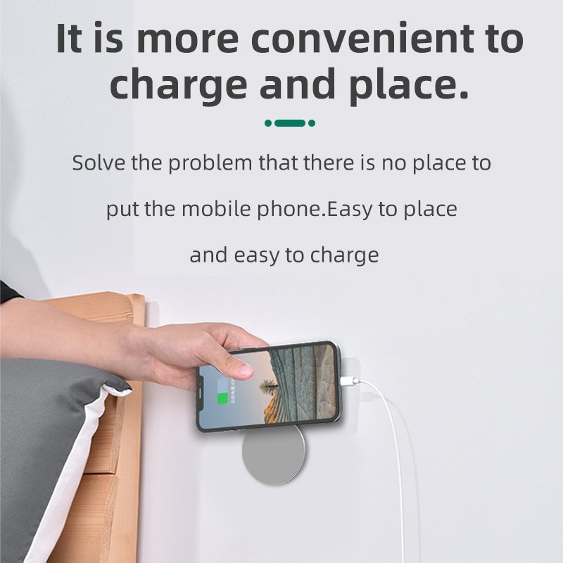 Flexible Mobile Phone Holder Wall Sticker magnetic Popps sockets for phone 13 12 series pro max