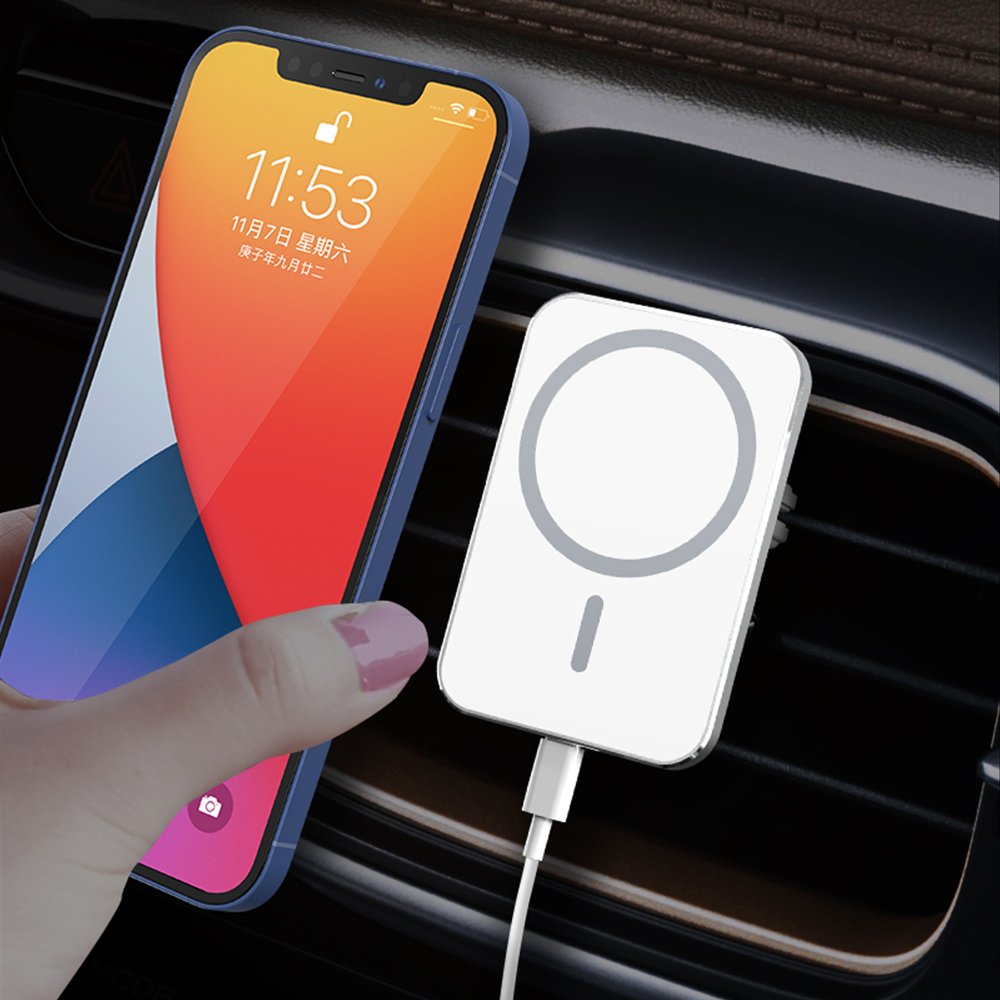 Competitive Price Strong Magnet Wireless Charger 15W Wireless Car Mount Charger For iPhone