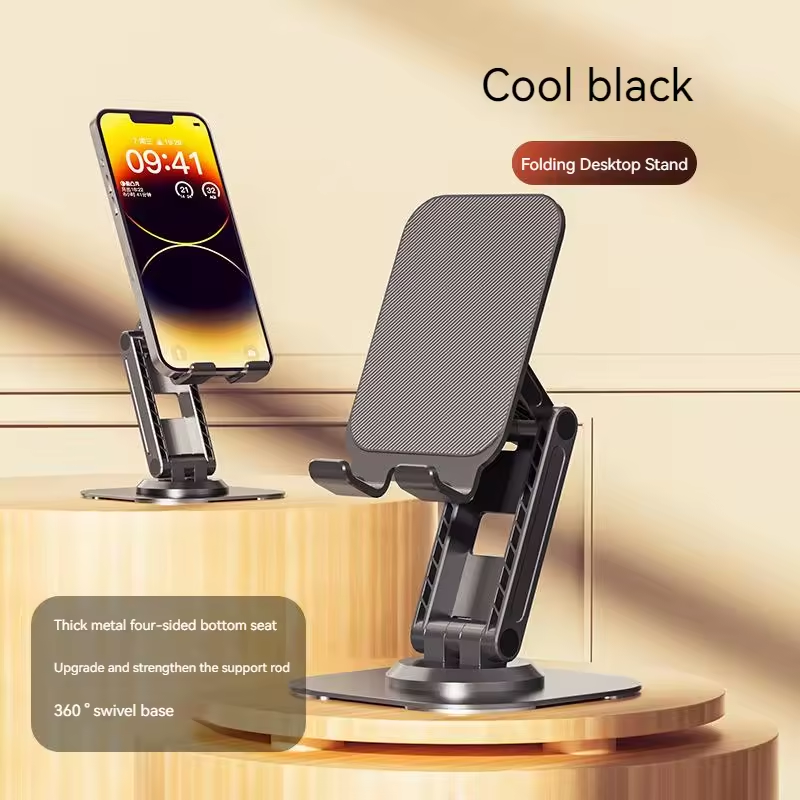 Hot selling T9-2 Rotating 360 degree flexible Desktop Lazy Phone Tablet Universal Folding Mobile Desktop Holder