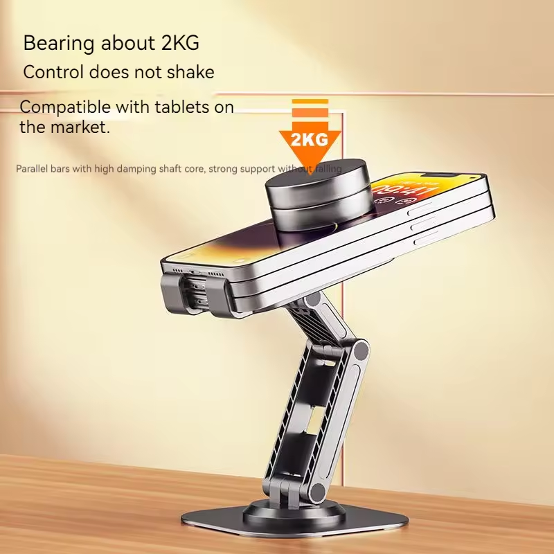 Hot selling T9-2 Rotating 360 degree flexible Desktop Lazy Phone Tablet Universal Folding Mobile Desktop Holder