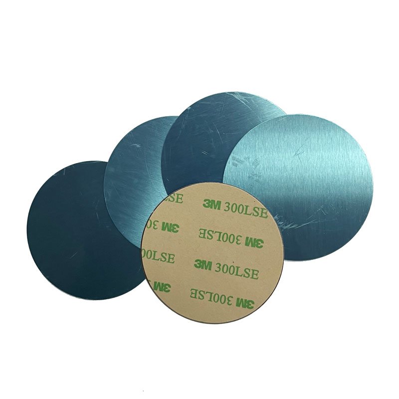 Strong adhesive tab phone metal disc 60mm magnetic car phone holder replacement plates