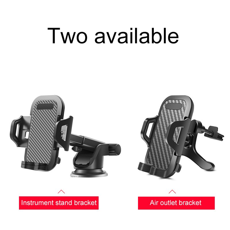 adjustable universal holder stand in car gravity mobile car phone holder