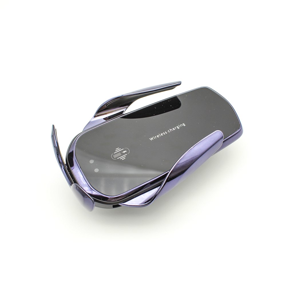 Car Stand Wireless Charger Intelligent Sensing 15 W Mount Auto-sensing Car Phone Holder