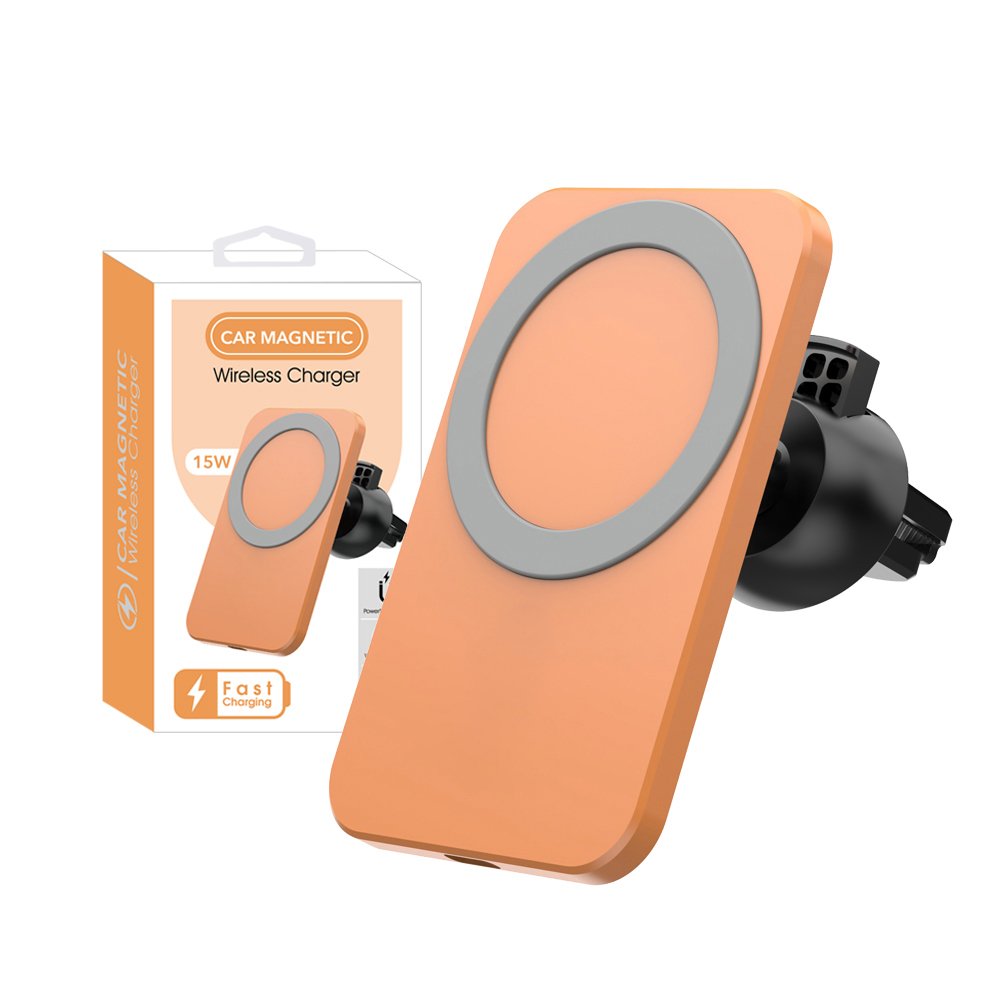 15 W Magnetic Car Charger Wireless Phone Holder Magnet For Phone 14 13 15 W Fast Car Wireless Charger