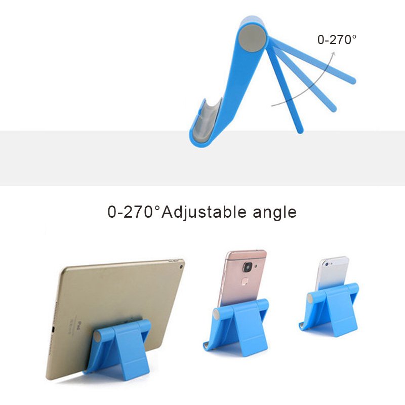 Creative Custom Logo Print Universal Portable Desk Mobile Stand Phone Holder