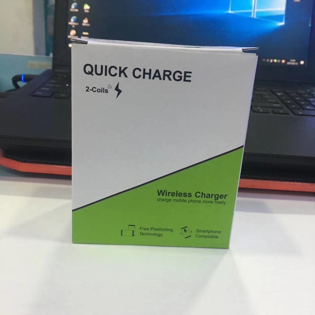 15w Quick QI Wireless Charger Stand Holder QC3.0 QC 3.0 10W Fast Wireless Charging Station For SAMSUNG Apple iPhone HUAWEI
