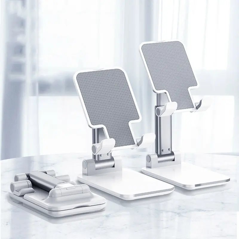 Wholesale Portable Desktop Mobile Phone Holder Cheap Stand For Iphone Ipad Adjustable Tablet Foldable Table Phone Bracket Holder