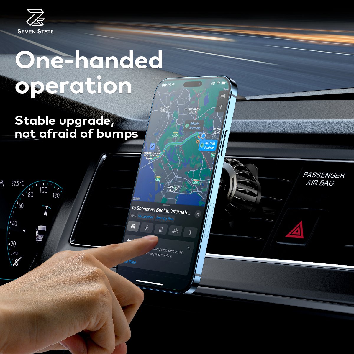 Car Magnetic Phone Holder,Super Strong Magnet Car Mount,Car Phone Holder Universal in Car Air Vent /Dashboard/Windshie