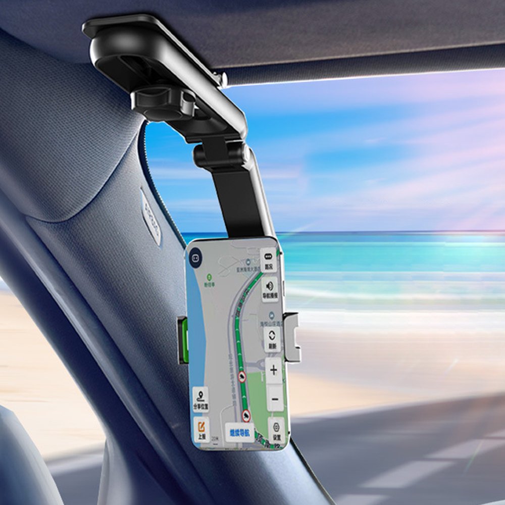 Kitchen Shockproof Stable Bracket Cell Phone Gopro Pad Mount Excavator Sun Visor Large Off-road Car Truck Mobile Phone Holder