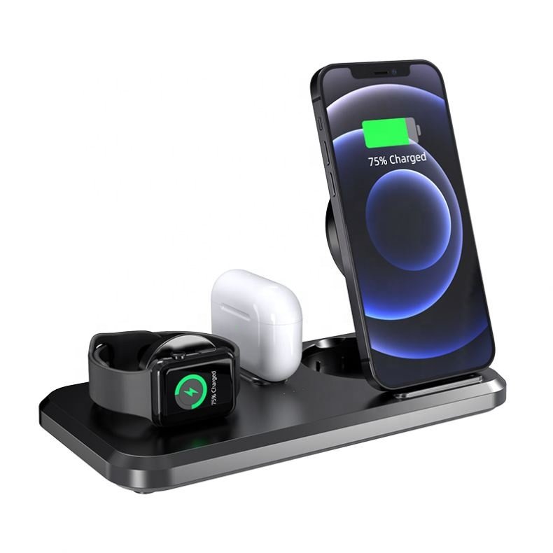 Brand New Phone Holder Custom Logo 15 W Car Cup Charge Three Device Self Heating Coffee Mug With Wireless Charger