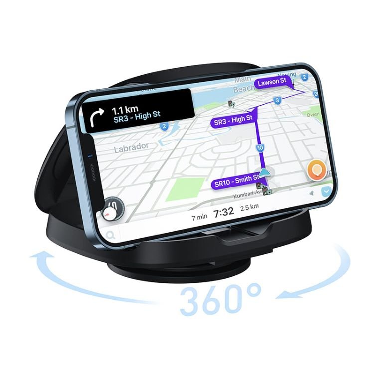China Factory Oneday NH11 Invisible Paste car holder Flexible 2 in 1 Windshield Air Ven Mobile Phone Holder
