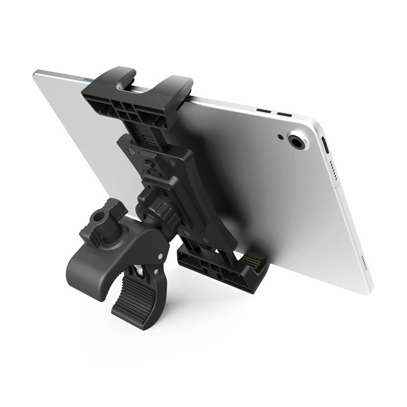 Adjustable Treadmill Exercise Gym Tablet Mount Exercise Bike Tablet Holder for iPad Pro Air Mini iPhone 16 Samsung Tab