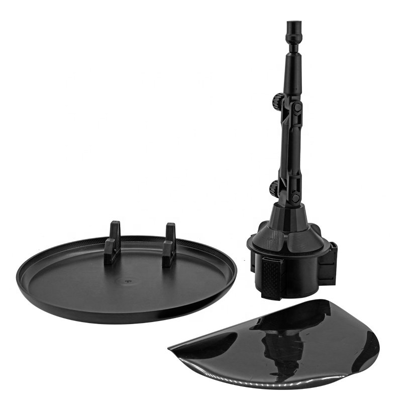 New Arrival 360 Cup Holder Tray for Car, Cup Holder Tray With Phone, Gooseneck Cup Tray Holder for Car