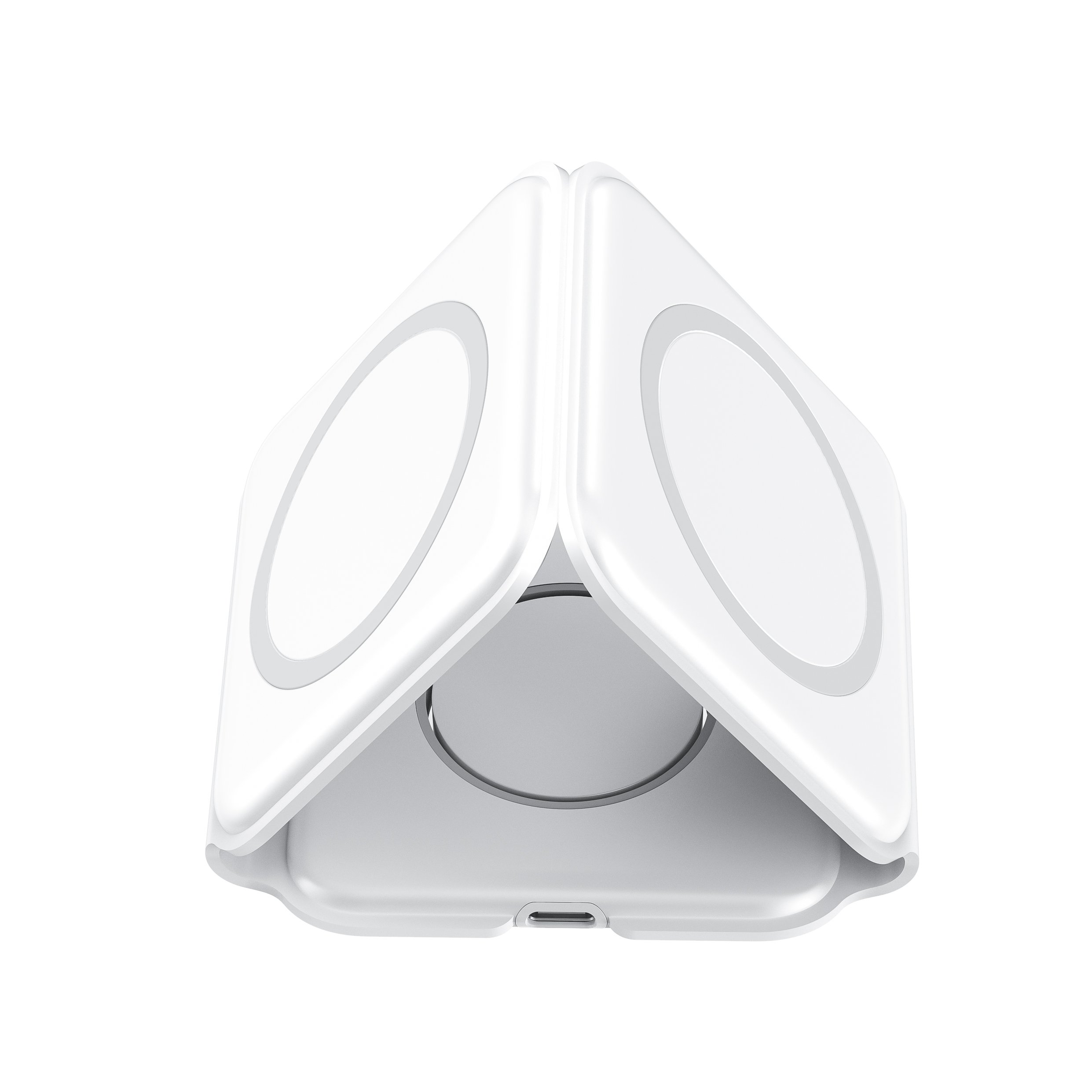 New Adaptive Magnetic Three-in-One Wireless Charger Stand for Apple Watch Headset Mobile Phone Wireless Charging Adapter