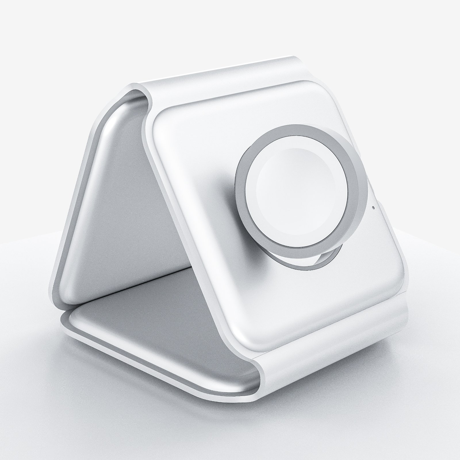 New Adaptive Magnetic Three-in-One Wireless Charger Stand for Apple Watch Headset Mobile Phone Wireless Charging Adapter