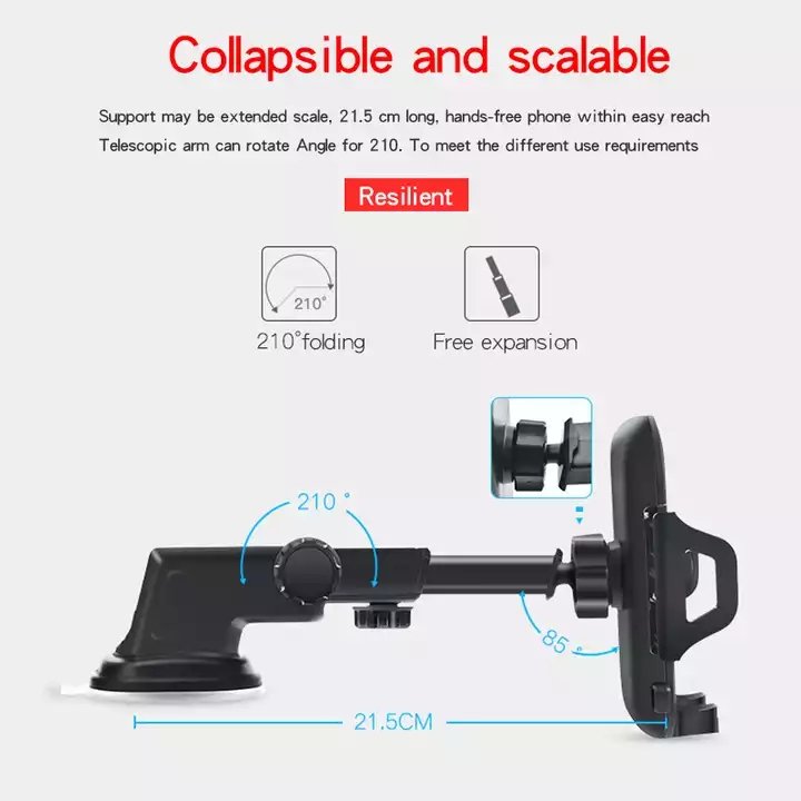 Hot Sale 2 in 1 Universal Car Air Vent Phone Holder Cradle Car Dashboard Mount car mobile phone holder