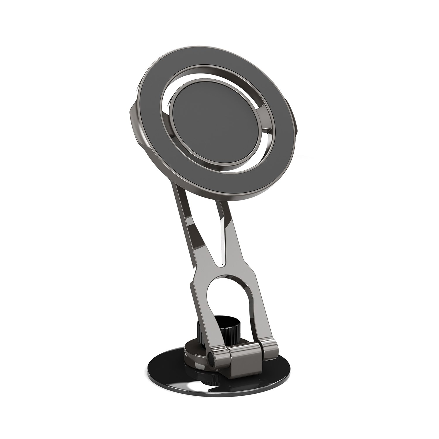 Magnetic Car Phone Holder Windshield Car Smartphone Holder Mount Car Dashboard Phone Mount 360 Degree Rotation Adjustable GPS