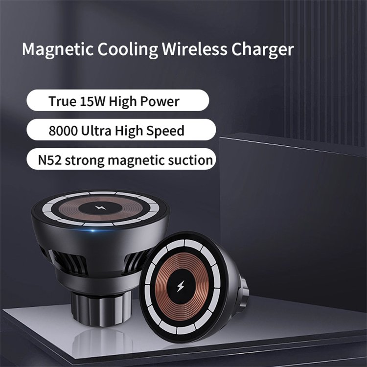 15W Wireless Charger Magnetic Wireless Charger Wireless Charger Stand for Car Holder