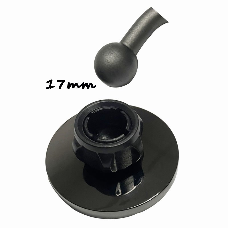 Real Strong Magnet Phone Holder 17mm Ball Socket Magnetic Adapter Mount for Magsafe Phones Car Holder