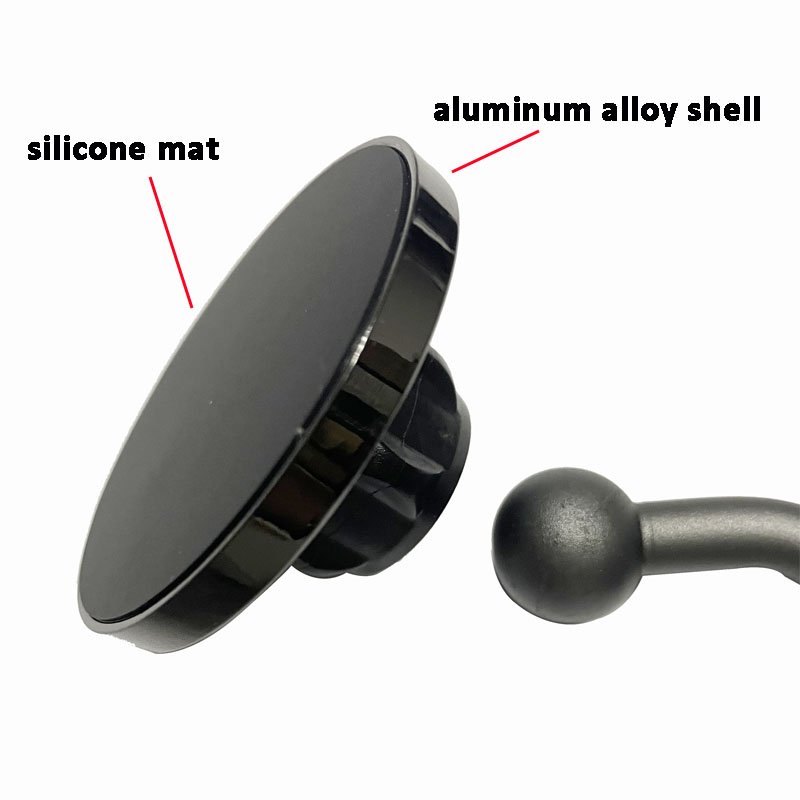 Real Strong Magnet Phone Holder 17mm Ball Socket Magnetic Adapter Mount for Magsafe Phones Car Holder