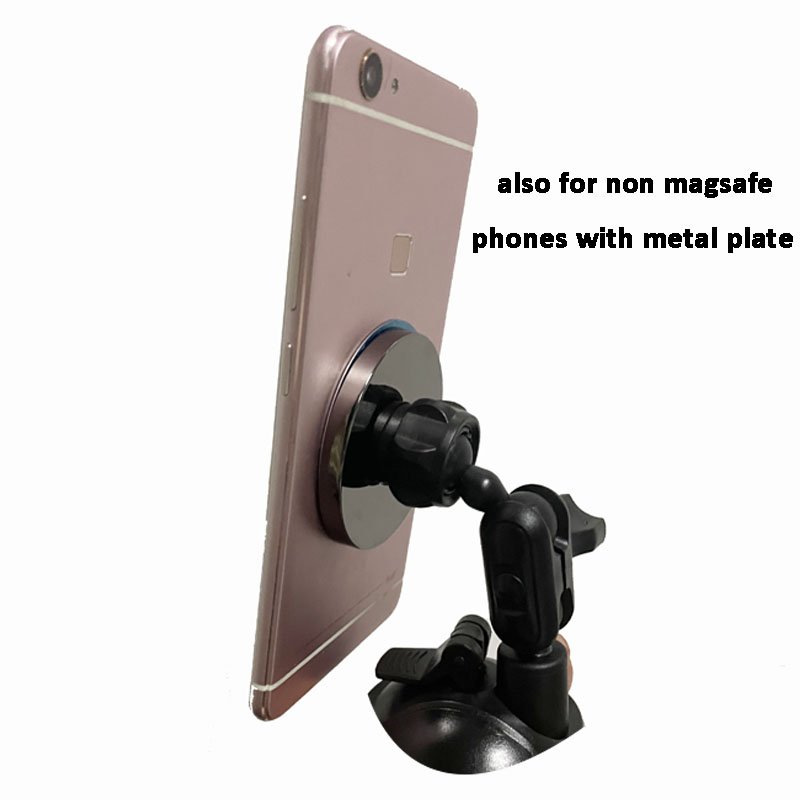 Real Strong Magnet Phone Holder 17mm Ball Socket Magnetic Adapter Mount for Magsafe Phones Car Holder