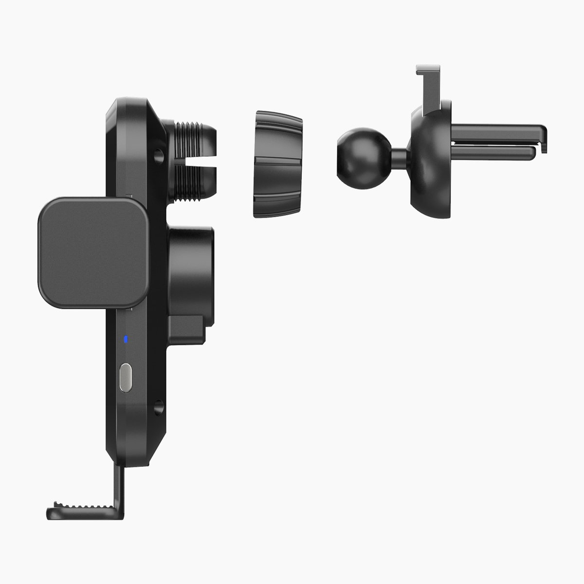 Popular Car Electronic Matt 15W Fast Charging Smart Sensor Phone Car Holder Charger Wireless For Smartphone