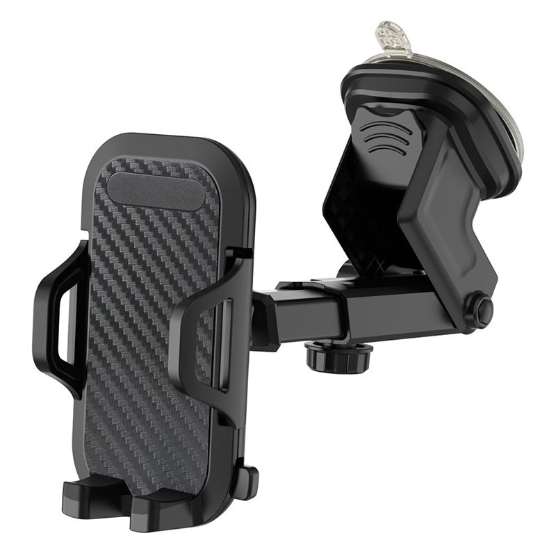 360 Degree 2 In 1 Sticky Vent Rotatable And Retractable Long Arms Strong Suction Flexible Car Phone Holder Dashboard Mount