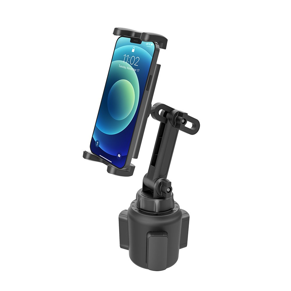 Best sale Universal Car Styling Cup Holder 360 Angle Adjustable Flexible And Long Telescopic Arm Smart Car Phone Mount