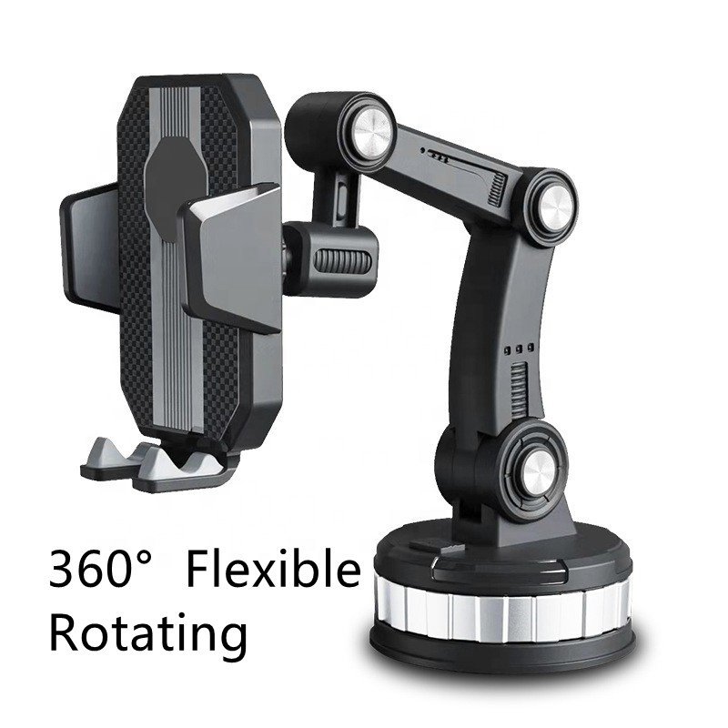 Best Selling Mobile Cell Phone Holder Vacuum Pedestal for Samrtphones OEM Automobile Place