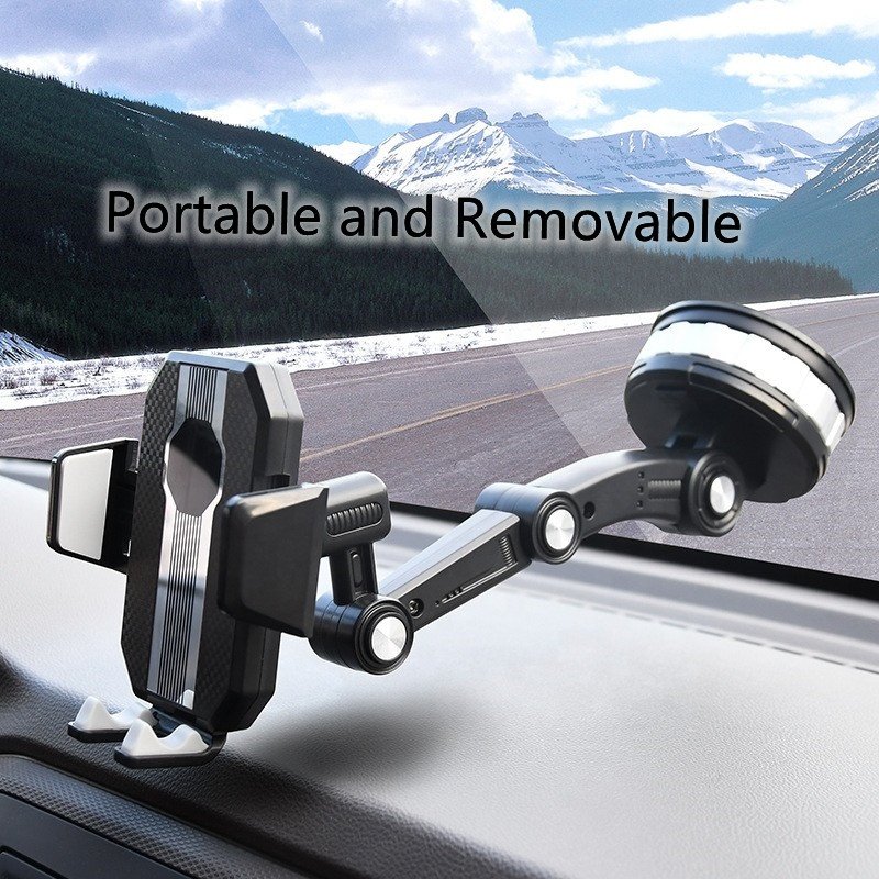 Best Selling Mobile Cell Phone Holder Vacuum Pedestal for Samrtphones OEM Automobile Place