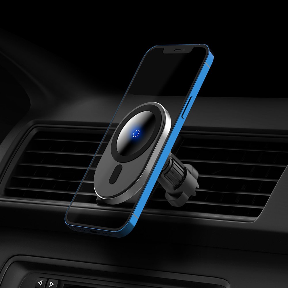 Hot Selling 15W Fast Charging Magnetic Wireless Car Mount Holder for iPhone13 Pro Max
