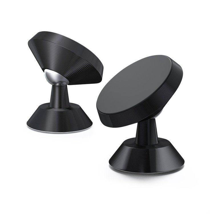 Aluminum Universal Magnet Mount 360 Degrees Rotation Dashboard Magnetic Car Mobile Phone Holder