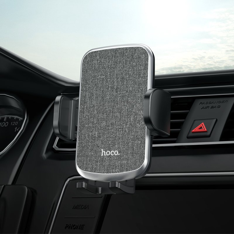 HOCO CA94 Polaris Push Type Air Outlet Smartphone Car Holder