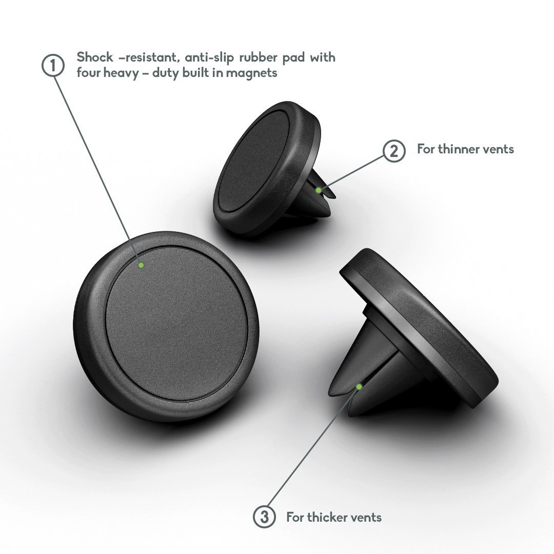 Hot Selling 360 Rotating Car Phone Holder Magnetic Air Vent Car Mount Universal Mobile Phone Holder
