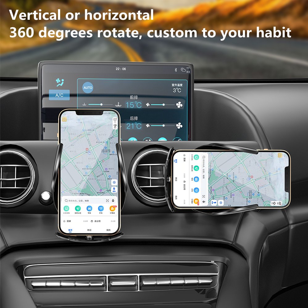 2023 15w fast magetic wireless car charger 3 in one for cars